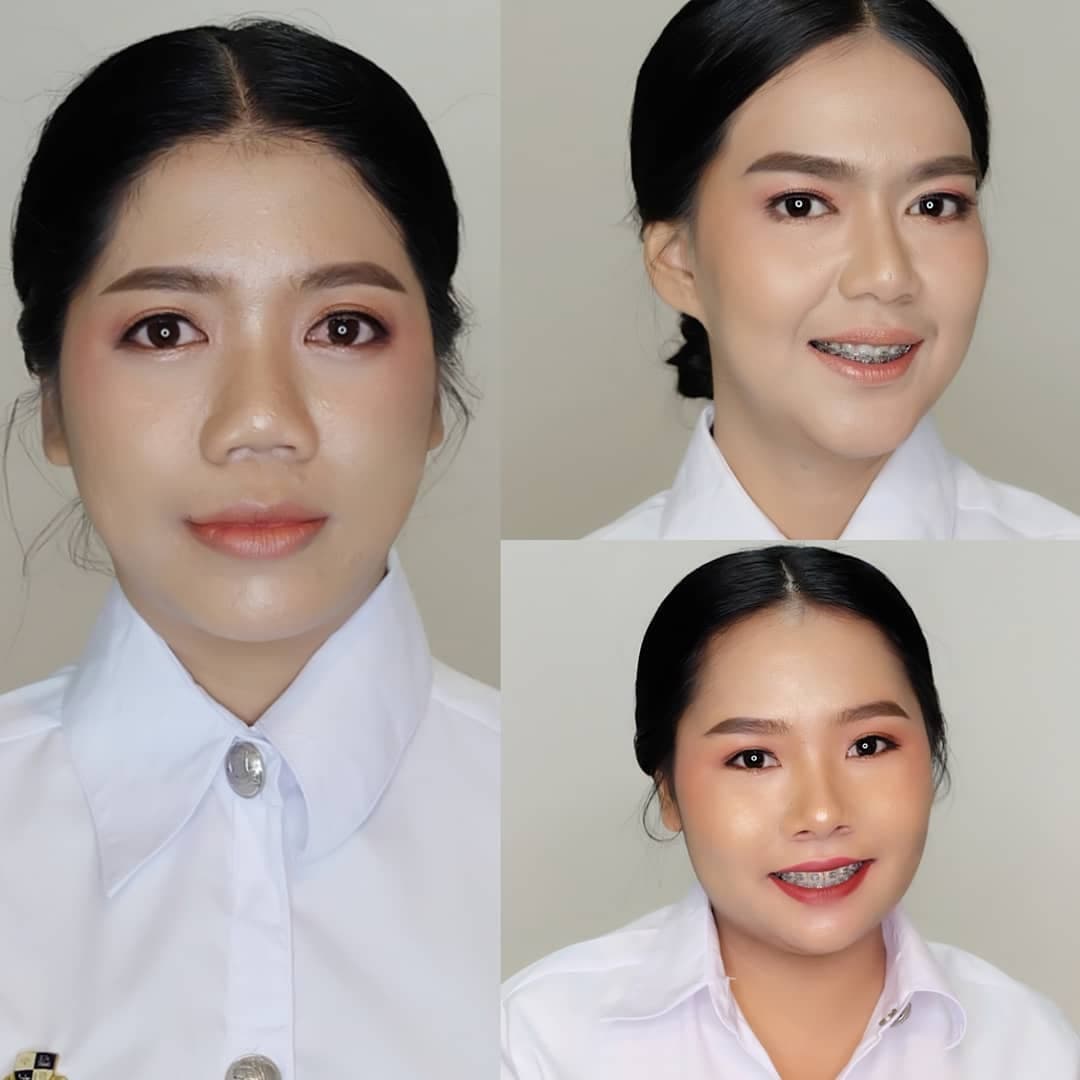 ยินดีกับสาวๆ ม.รัตนบัณฑิต เช้านี้นะคะ 💕💄