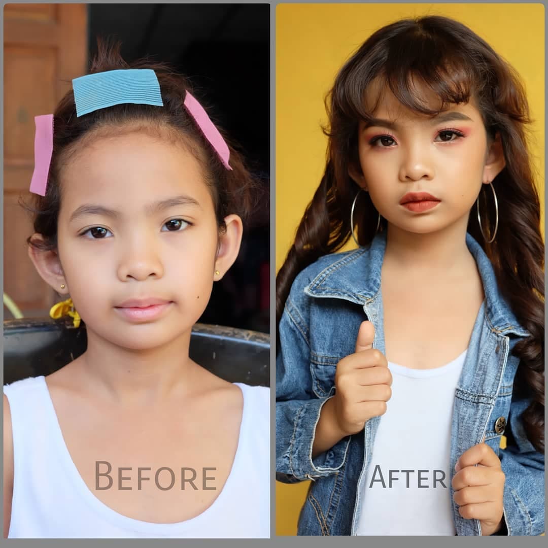 My makeup & hairestyle