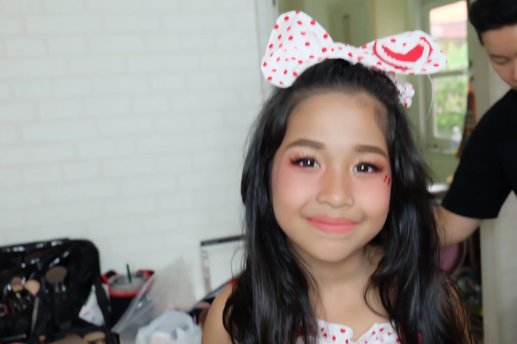 รีวิวการแต่งหน้า งานถ่ายแบบเด็ก