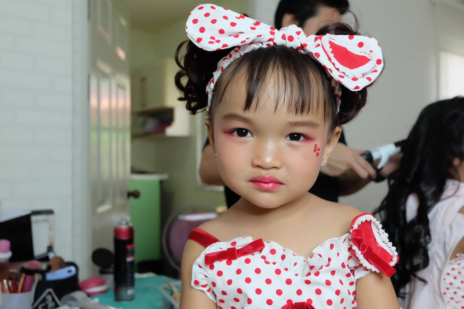 รีวิวการแต่งหน้า งานถ่ายแบบเด็ก