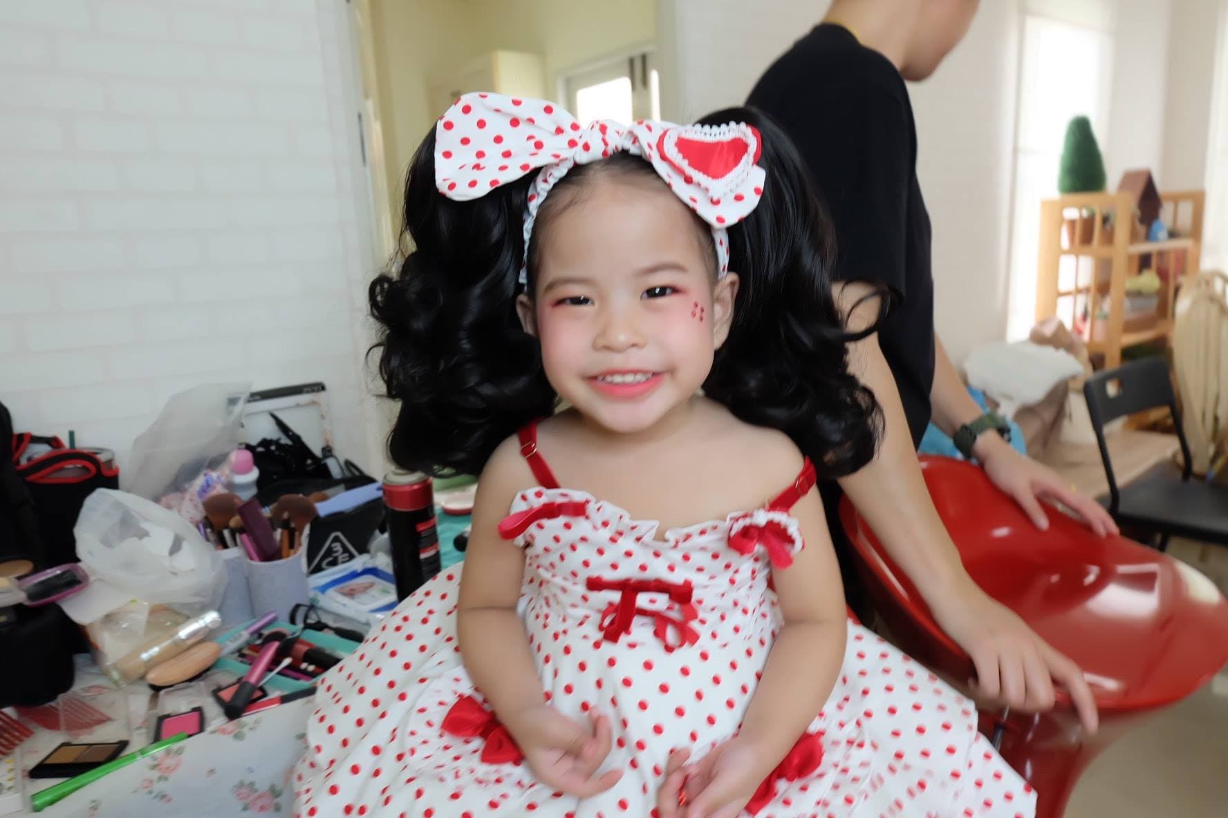 รีวิวการแต่งหน้า งานถ่ายแบบเด็ก