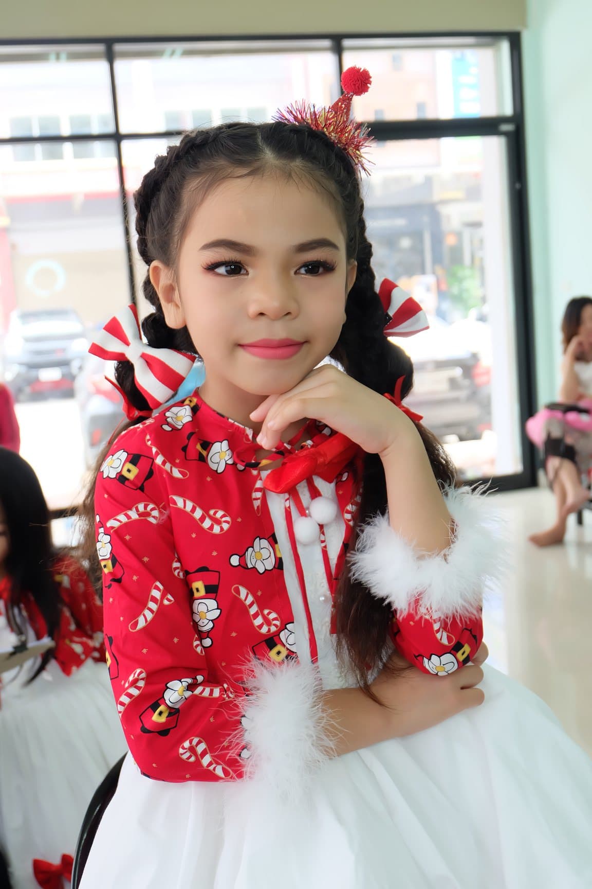 ผลงานการแต่งหน้าถ่ายแบบเด็ก