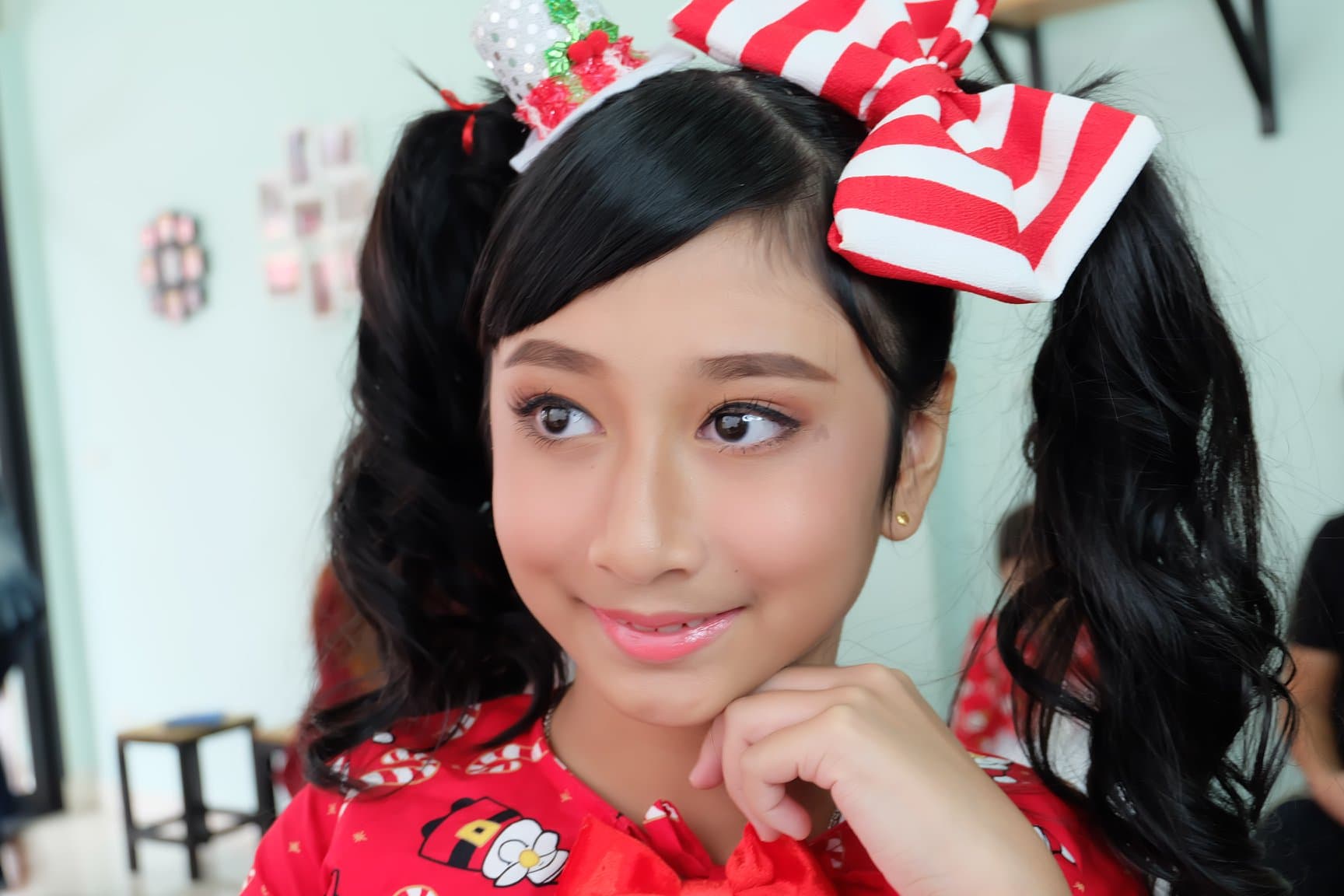ผลงานการแต่งหน้าถ่ายแบบเด็ก