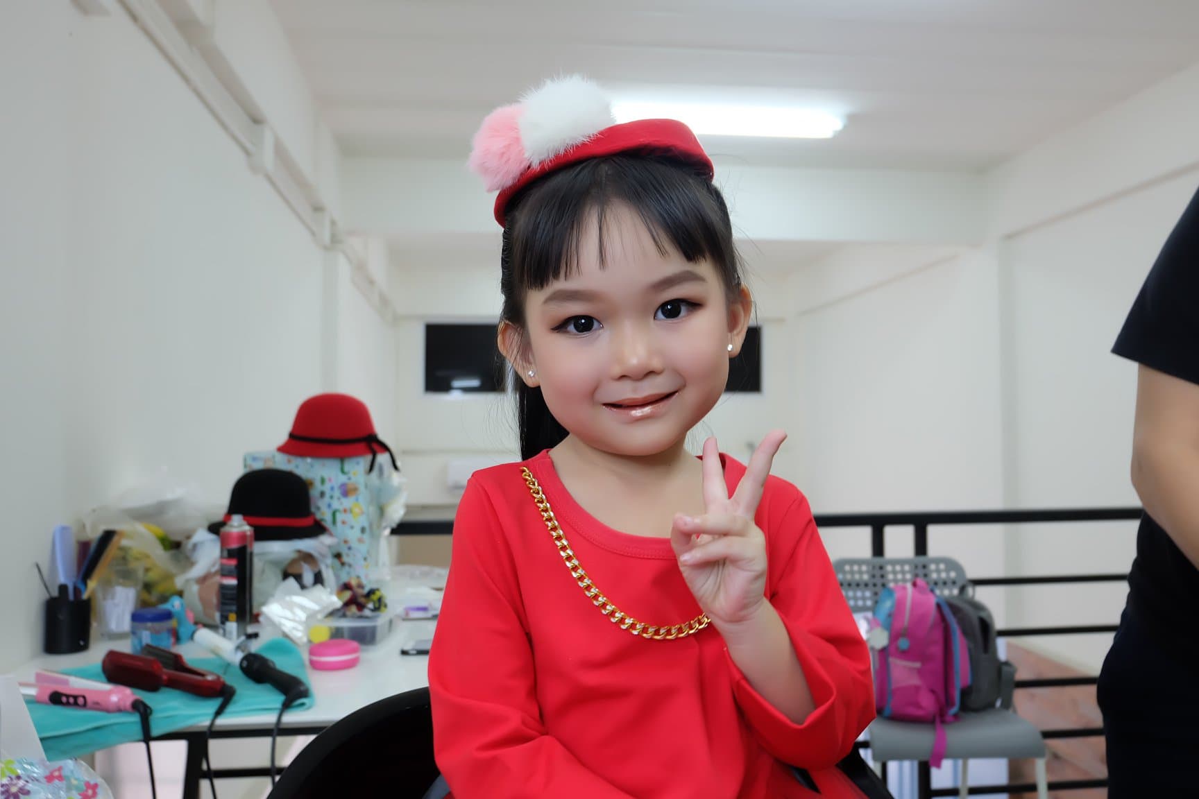 ผลงานการแต่งหน้าถ่ายแบบเด็ก