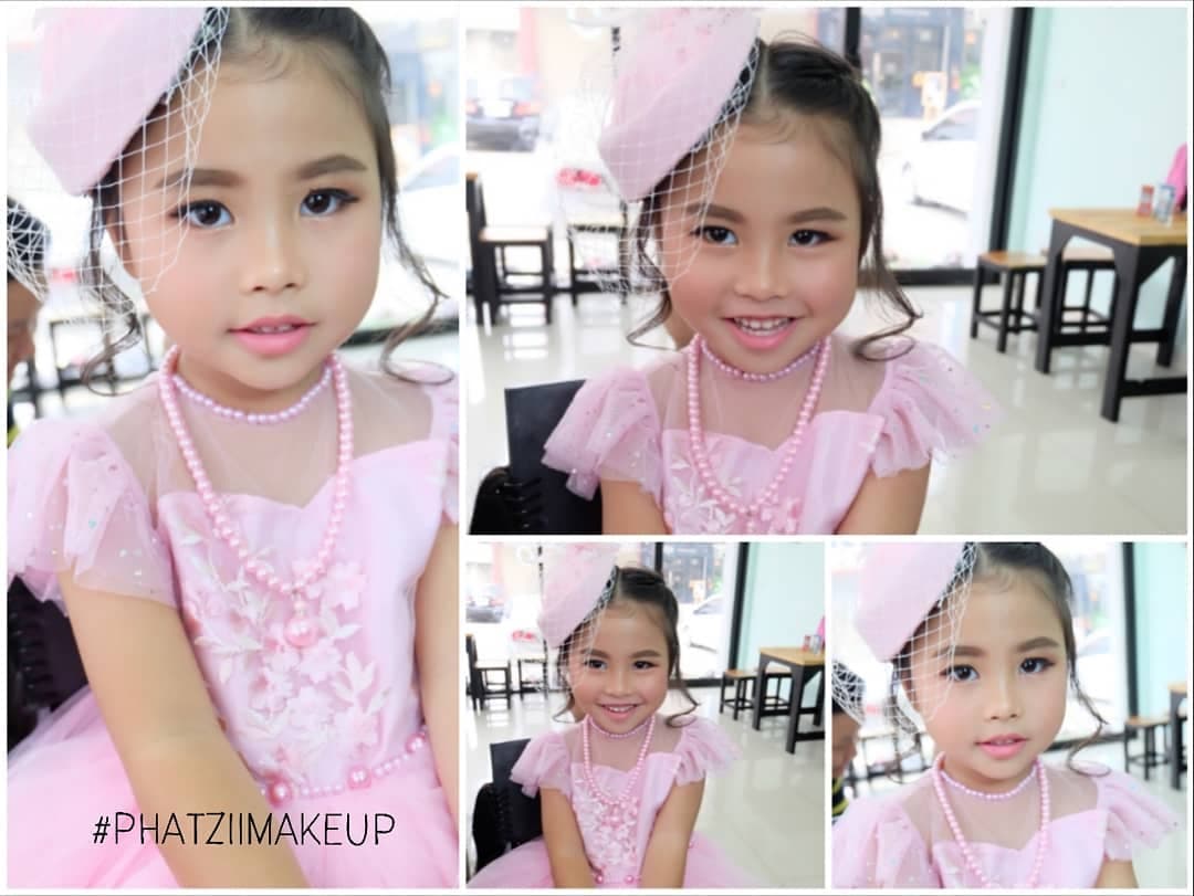 ผลงานแต่งหน้าถ่ายแบบเด็ก 💄😁