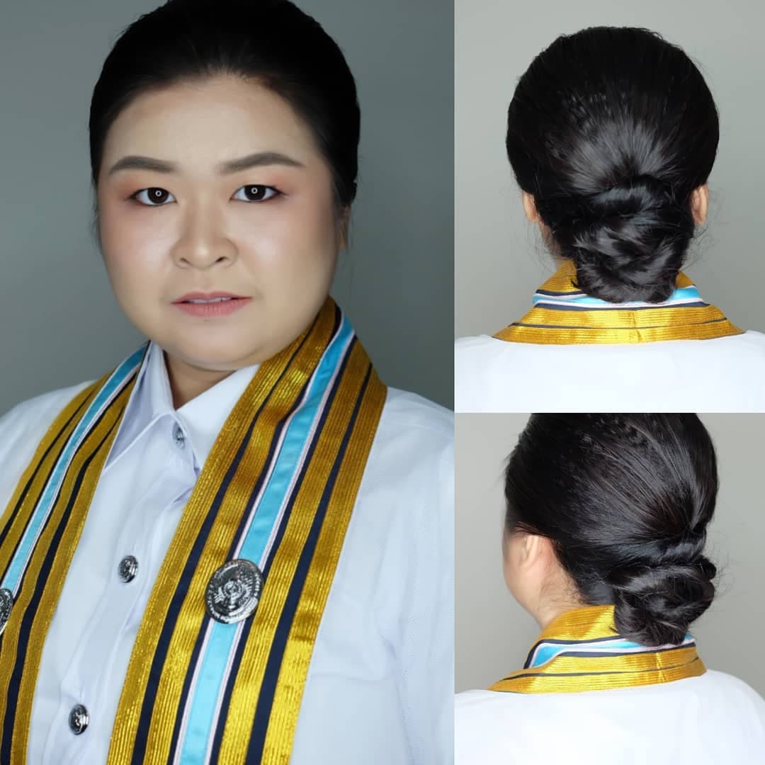 แต่งหน้า-ทำผผ รับปริญญา บัณฑิต ม.สวนสุนันทา