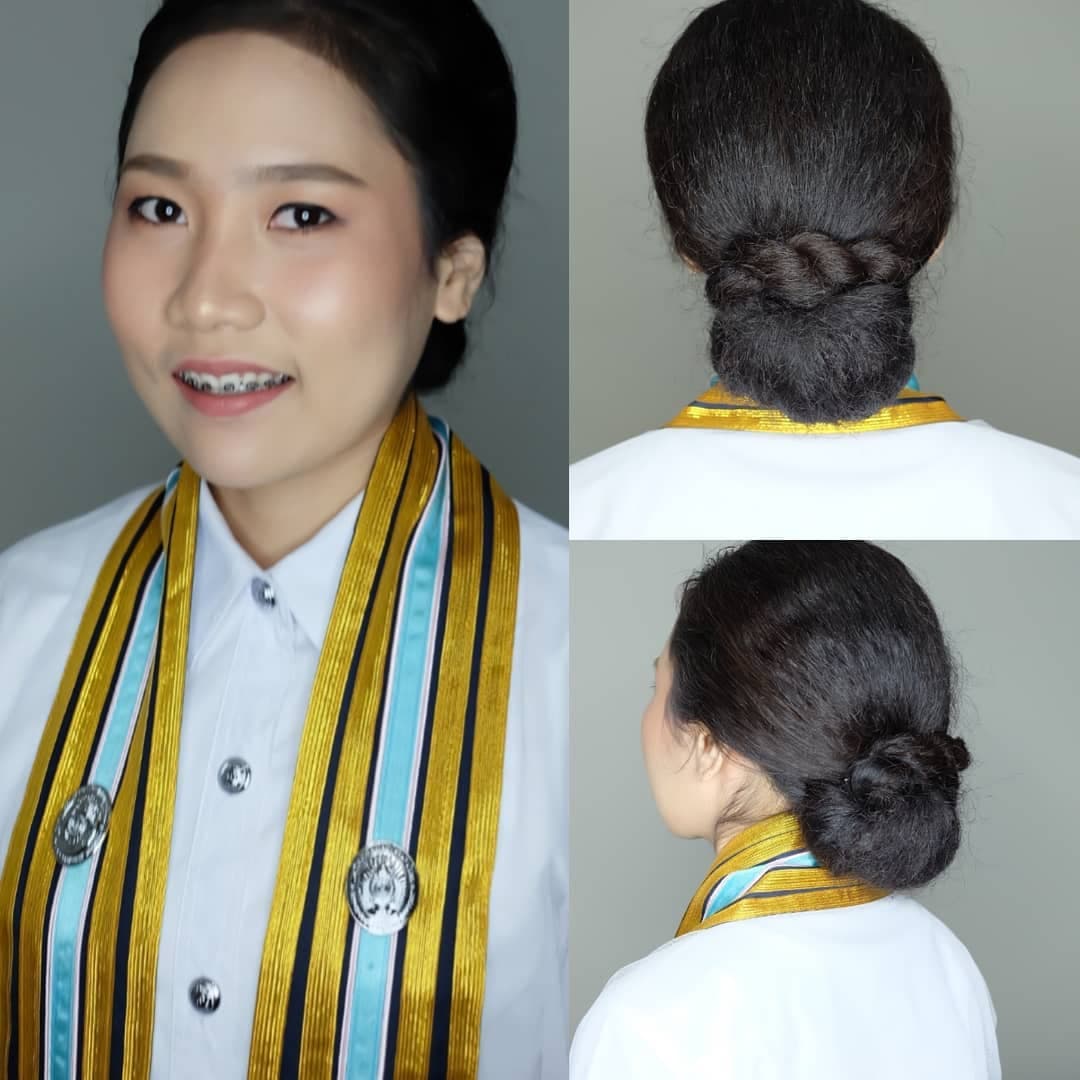 น้องทอแสง ....สาวสวนสุนันทา..เช้านี้