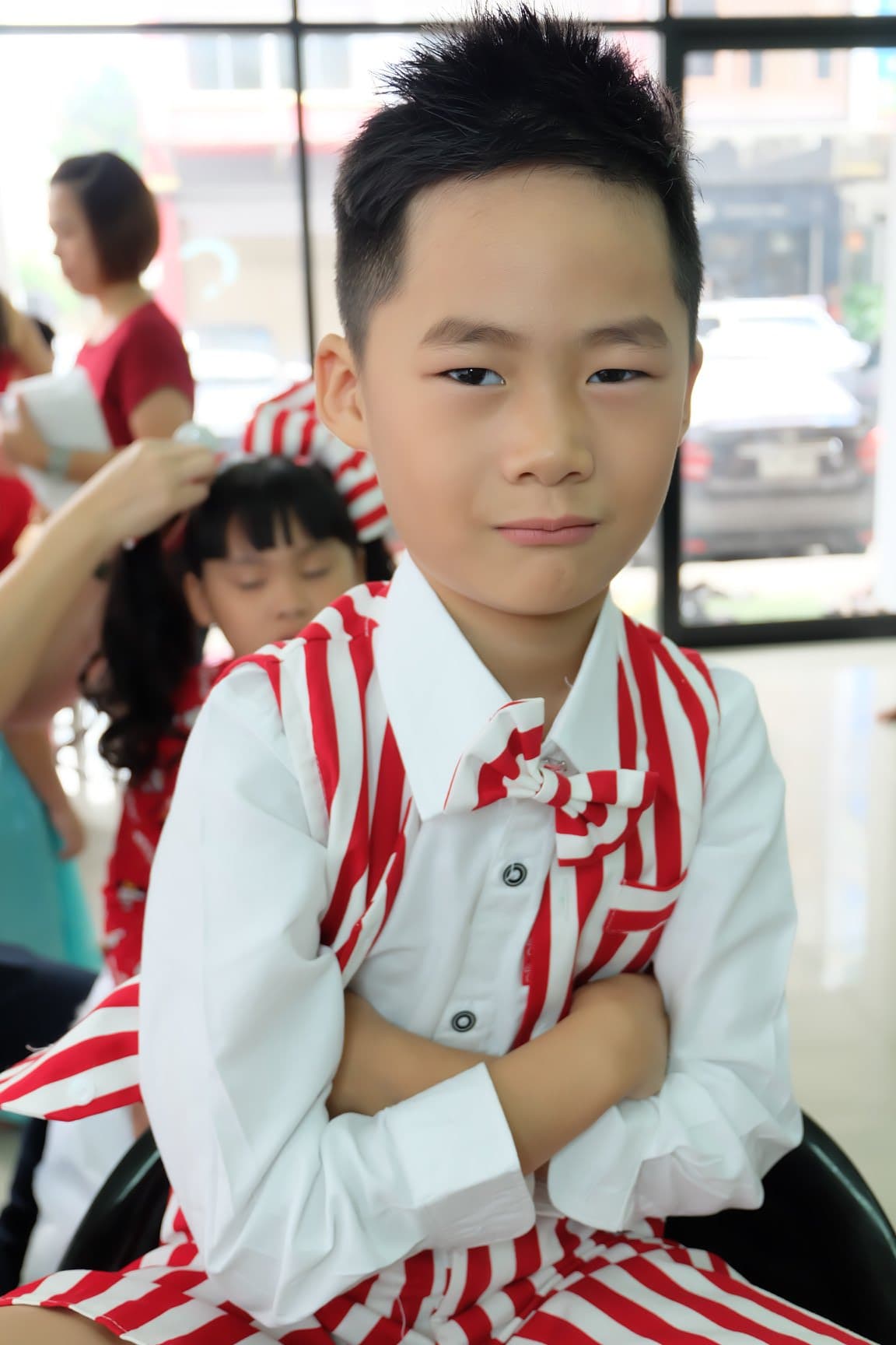 ผลงานการแต่งหน้าถ่ายแบบเด็ก